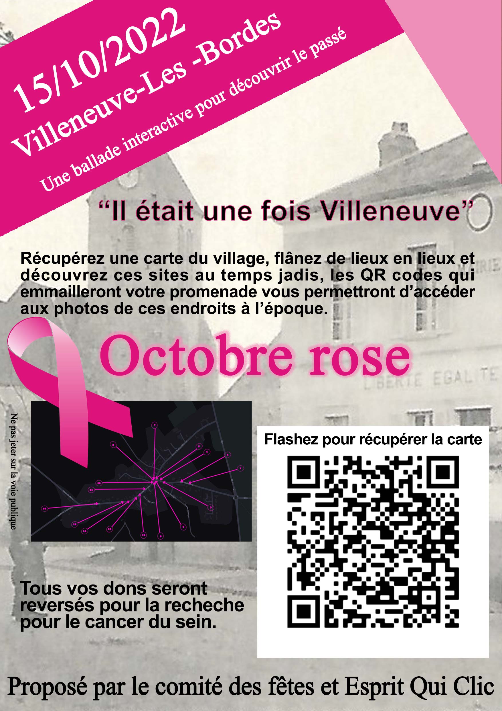 octobre rose villeneuve les bordes